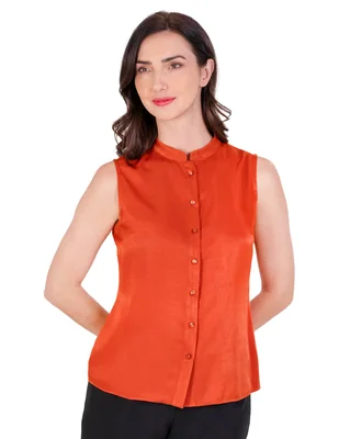 Blusa Atelier Petite manga sin manga para mujer