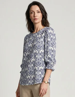 Blusa Morango manga 3/4 para mujer