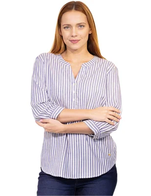 Blusa Ferrioni Nilda manga 3/4 para mujer