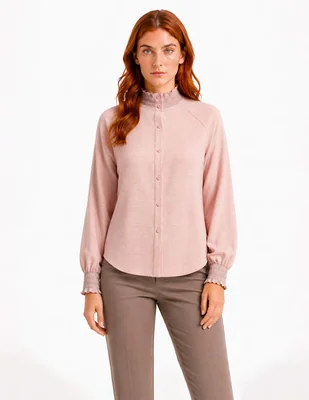 Blusa Foley's manga larga para mujer