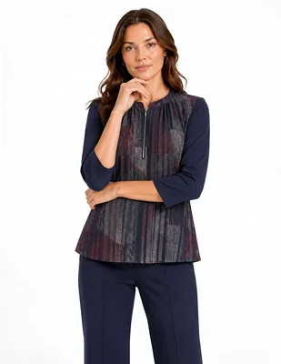 Blusa foley’s manga 3/4 para mujer