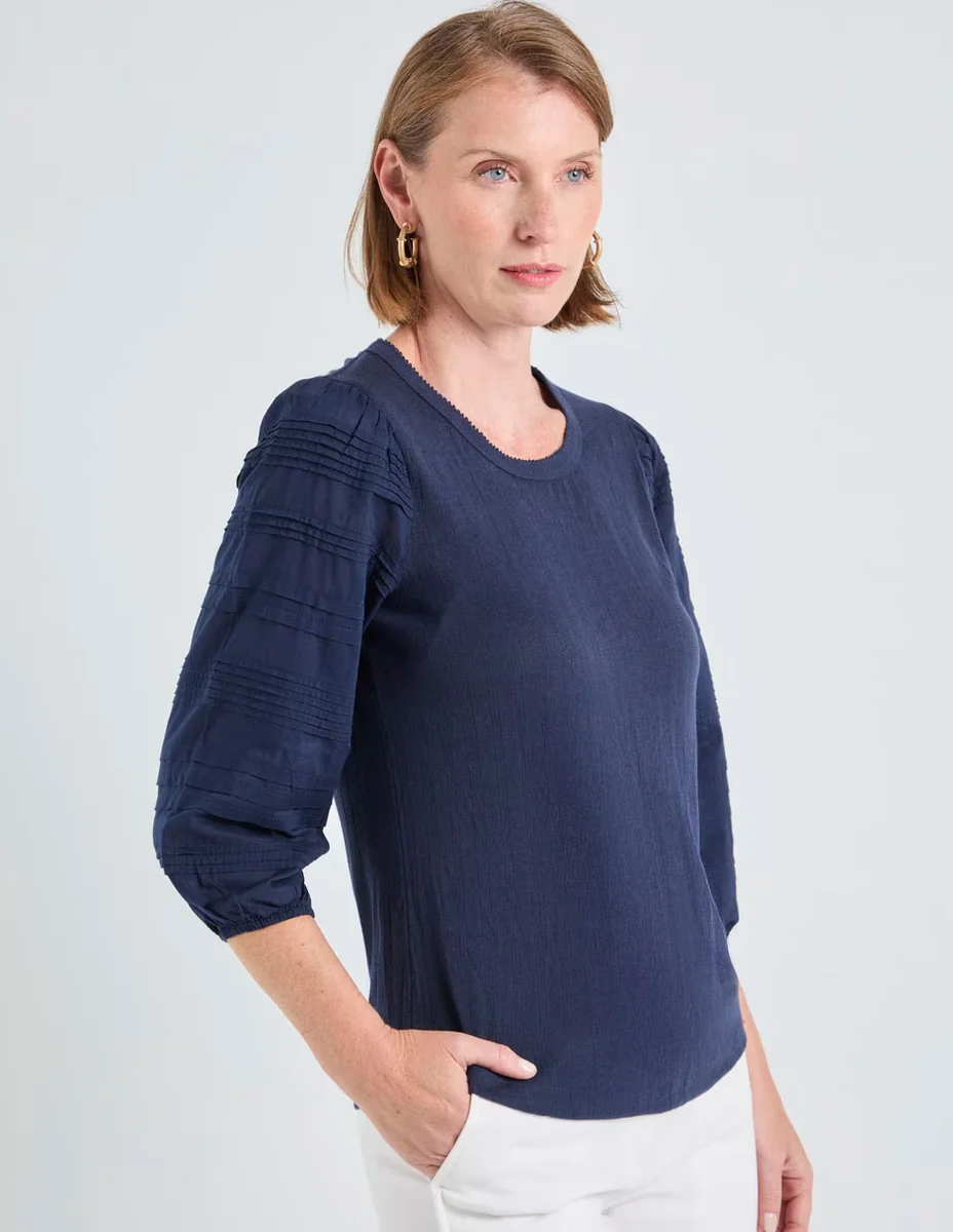 BLUSA CHICO'S 570406129 LISO REGULAR