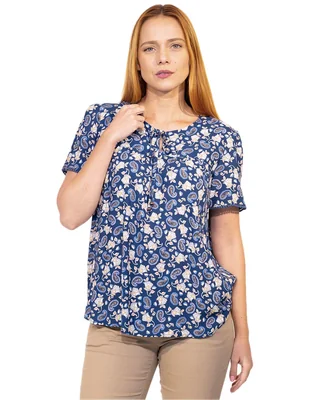 Blusa Ferrioni manga corta para mujer