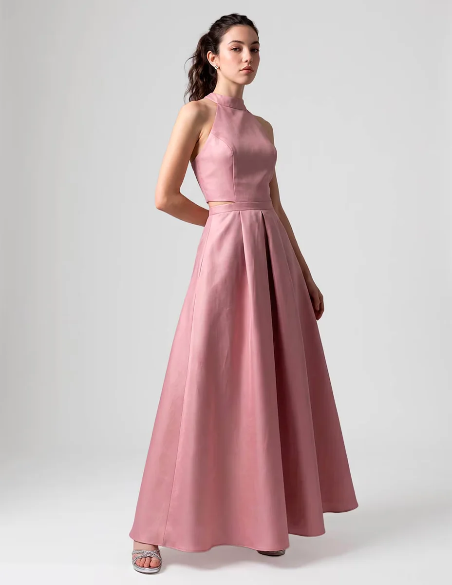 Vestido largo de fiesta Rue