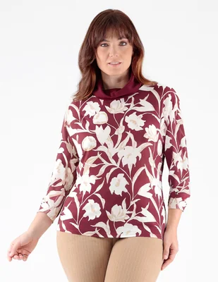 Blusa Margaret manga 3/4 para mujer