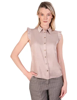 Blusa Atelier Petite manga corta para mujer