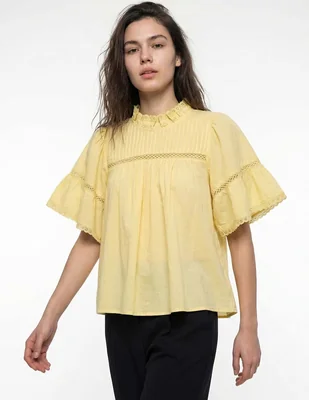 Blusa Petite Studio manga corta para mujer