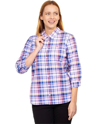Blusa Ferrioni Kosuke manga 3/4 para mujer