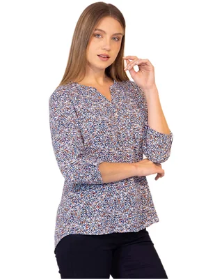 Blusa Ferrioni manga 3/4 para mujer