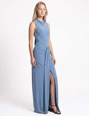 Vestido maxi de fiesta Jump espalda abierta para mujer
