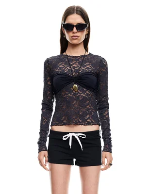 Top Lioness cuello redondo