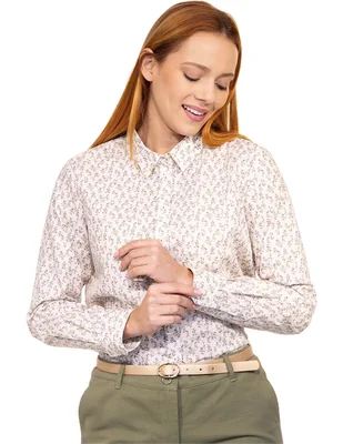 Blusa Ferrioni Tomasina manga larga para mujer