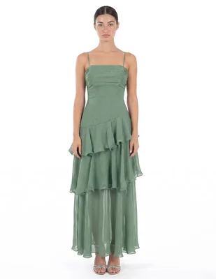 Vestido midi cocktail Miranda Tess para mujer
