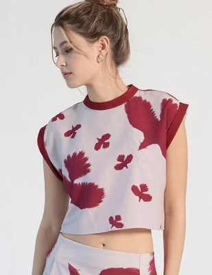 BLUSA KAANA SWIMWEAR QUETZAL manga Corta para mujer