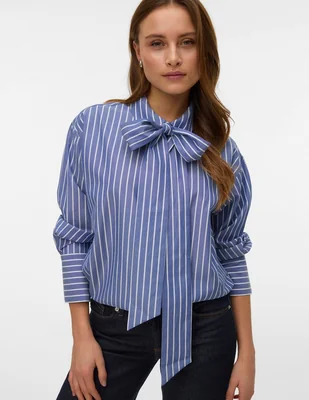 Camisa Vero Moda manga larga para mujer