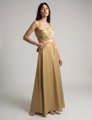 Vestido largo fiesta rue vestido para mujer