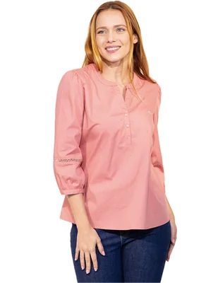 Blusa Ferrioni manga 3/4 para mujer