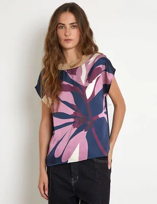 Playera Trucco manga corta para mujer