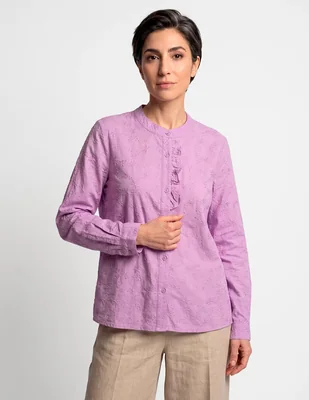 Blusa lieb manga larga para mujer