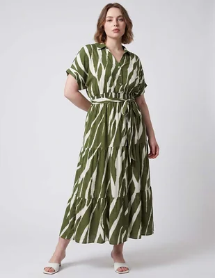 Vestido crop casual Davinchy para mujer