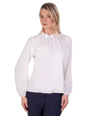 Blusa atelier petite manga larga para mujer