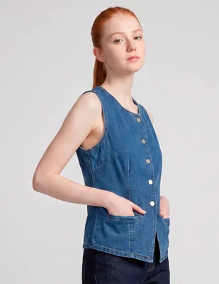 Blusón junior para mujer