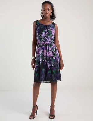 Vestido 3/4 casual Connected Apparel para mujer
