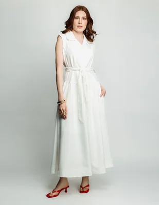 Vestido largo casual Zuio para mujer
