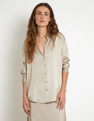 Blusa Trucco manga larga para mujer