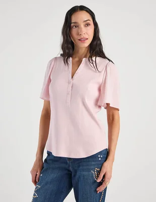 BLUSA CHICO'S 570407684 LISO REGULAR