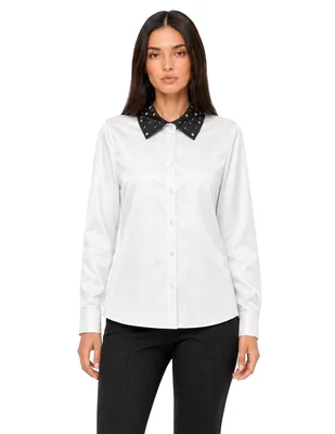 Blusa Foley's manga larga para mujer