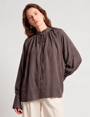 Blusa kur.kuma manga larga para mujer