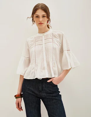 Blusa Rapsodia manga 3/4 para mujer