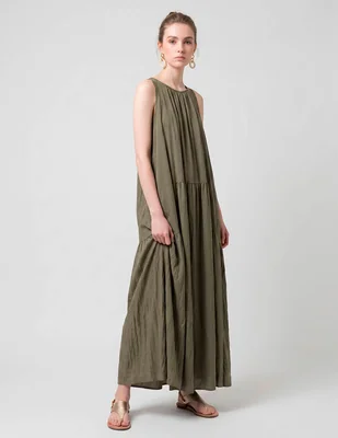 Vestido largo casual Kur.Kuma para mujer