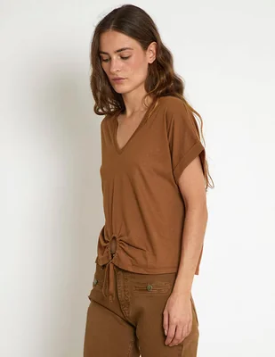 Blusa Trucco manga corta para mujer