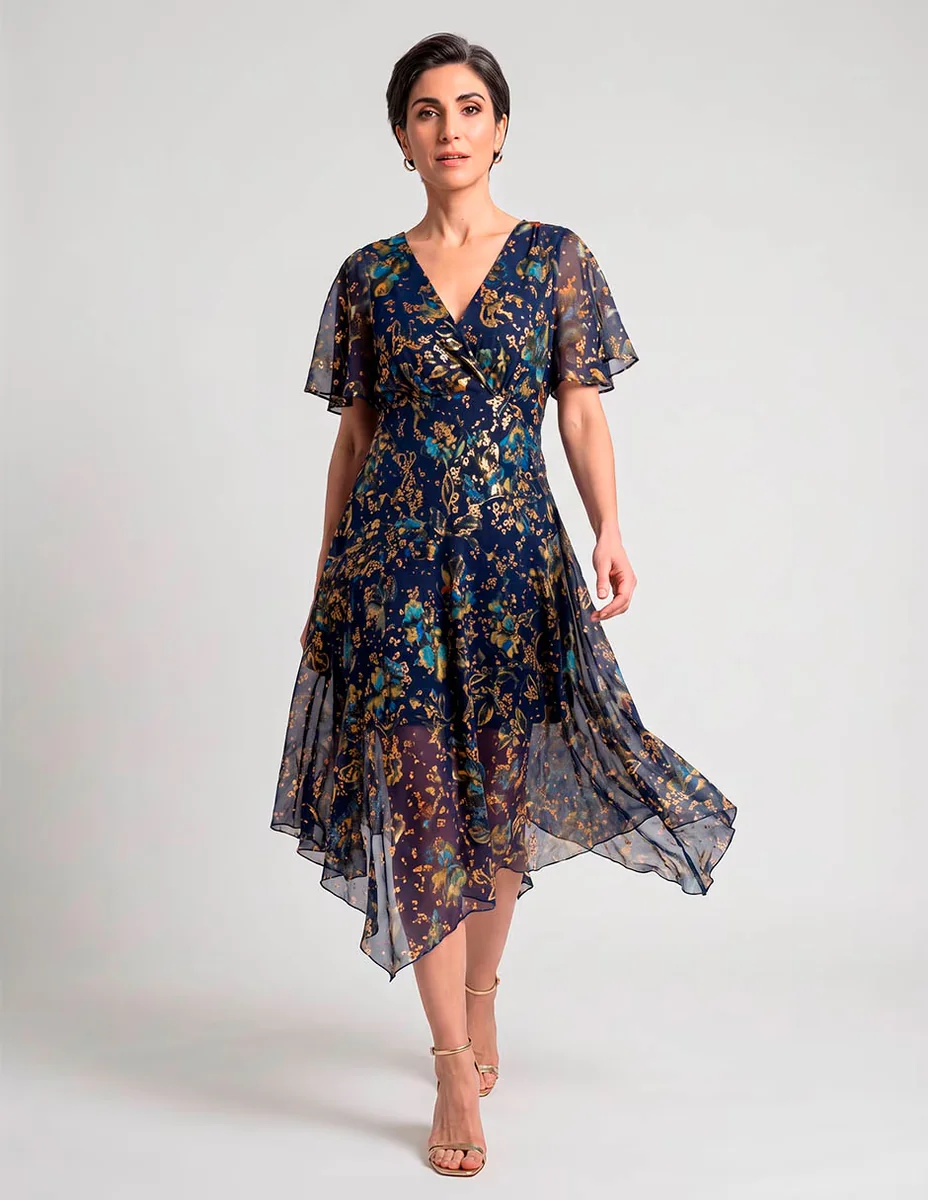 Vestido crop casual rabbit para mujer