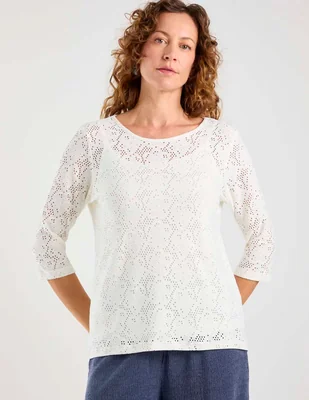 Blusa Morango manga 3/4 para mujer