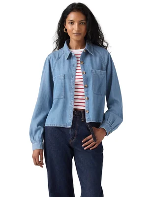 Blusa camisera Levi's manga larga para mujer
