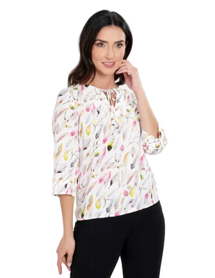 Blusa atelier petite  manga 3/4 para mujer