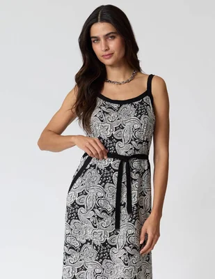 Vestido midi Casual Criteria para mujer