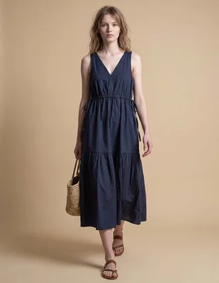 Vestido largo casual br factory para mujer