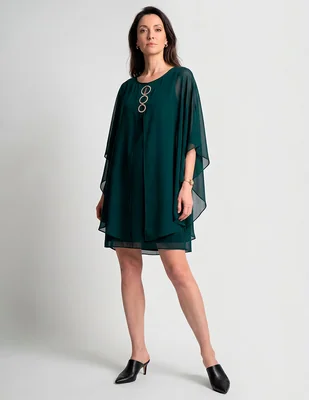 Vestido corto de fiesta Connected Apparel