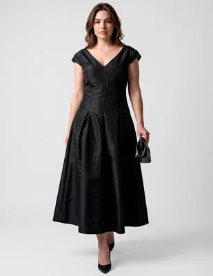 Vestido Maxi de Fiesta The Pattern escote V