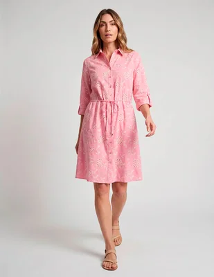 Vestido 3/4 casual toscano para mujer