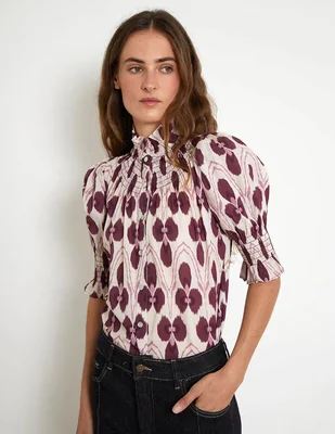 Blusa Trucco manga al codo para mujer