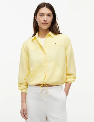 Blusa Tommy manga larga para mujer