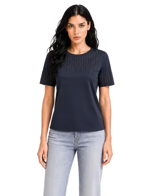 Blusa foley's manga corta para mujer