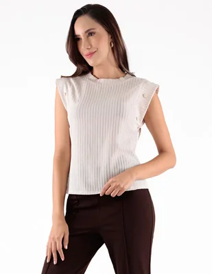 Blusa trinity coleccion manga corta para mujer