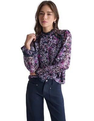 Blusa bcbg manga larga para mujer