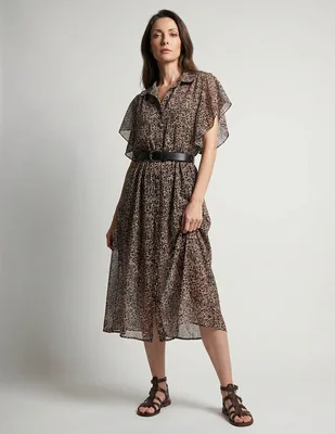 Vestido A La Rodilla Casual Delirium  Para Mujer